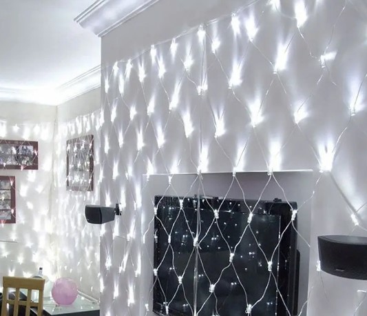 гірлянди сітки для новорічного декору гірлянди сітки для новорічного декору